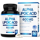 Alfa Lipoic Acid 60 Capsules'e hizmet edecek 600 mg - Neuropati ve Cardiovascular Sağlık (ALA Supplement) - Üçüncü Parti Test Edildi, Non-GMO, Gluten Free, Vegan & ABD Made