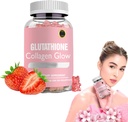DYALE Glutathione Collagen Glow Gummies,Glutathione Collagen Glow Gummies for Dark Spot,60/120 Complutathione Collagen Gummies for Women,Korean Collagen Gummies for Dark Spot (1pc)