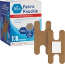 MED PRIDE 100 Στείρα Fabric Fingertip, Finger, και Knuckle Bandages - Latex και καουτσούκ δωρεάν Hypoallergenic, 1.5in X 3in