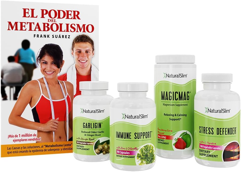 NaturalSlim Immune Support Kit - Full Set of Immune System Alert Supplements - Immune Support Kit - Full Set of Immune System Alert Supplements - Packs of Health Vitamins and Minerals to Boost Your Immunity - Helps Beyond Body's Natural Health Defense