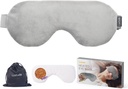 Luxtude Heated Eye Masks for Kuru Eyes with Flaxseed & Lavender, Mikrodalga Sıcak Göz Masalı Moist Heat, Kiloed Eye Mask for sleep, Hot Stye Eye Compress for Puffy Eyes, Dark Circles (Gray)