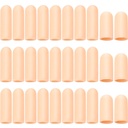 Frienda 30 Pieces Gel Finger Protector, Parmak Cracking Pulse Support (Apricot) için Silikon Kapak Kollarını Yasaklıyor