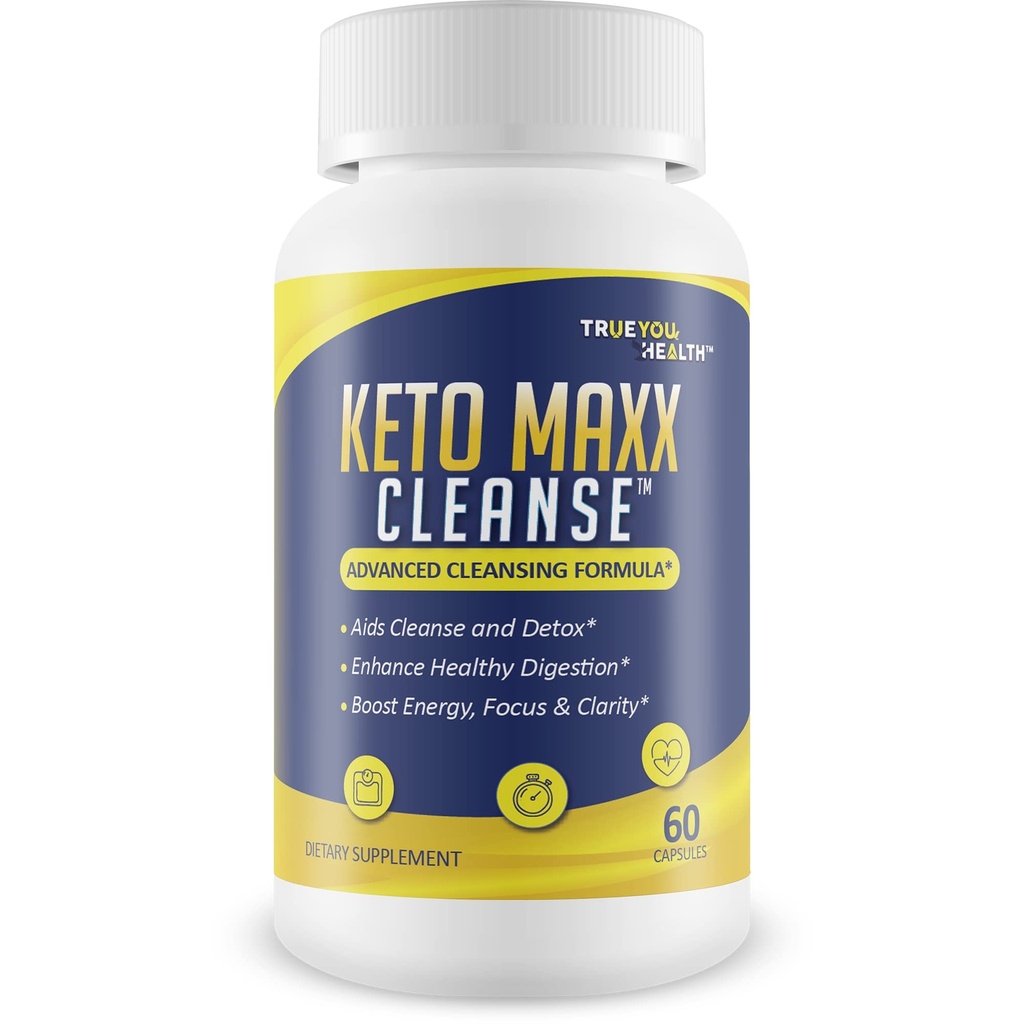 Keto Maxx Cleanse - Keto Friendly Cleanser - Aids Cleanse & Detox - Full Body Cleanse, Colon Cleanse, & Liver Cleanse Support - Sağlıklı Digestion - Boost Energy, Focus, & mental Clarity