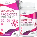 Negima Menopause Supplements for Women, 120 Milyar CFUs Probiyotiks for Women, 13-in-1 Herbs & Botanicals Kompleks, for Menopause - 60 Caps