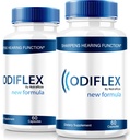 NutraRize (2 Πακέτο) Opidiflex Κάψουλες, Premium φόρμουλα για την υγεία του αυτιού, All-Φυσικό συμπλήρωμα για την προστασία του εσωτερικού αυτιού, επίσημη χάπια υποστήριξης της ακοής, Odi Flex Κριτικές (120 κάψουλες)