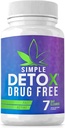 Basit Detox Cleanse | Ultimate Body Detox için Destek | ABD'de Yapılacak | Erkekler ve Kadınlar için Detox Cleanse | 42 Capsules