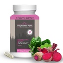 Dağ Peak Beslenmeleri Gut Health & Bloating Relief için Enzymes & Probiyotikler - Gelişmiş Digestion Supplement w / 12Strain Probiyotik ve Betaine HCl (90 Vegetarian Capsules)