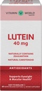 Dünya Lutein 40 mg 60 Hızlı Yayın Softgels, Eye Health, Vision, Antioksidan