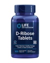 Life Extension D-Ribose Tablets, Plus Calcium, Helps Maintain Healthy Energy Levels in Heart and Muscle, Encourages the Production of ATP, Gluten-Free, Non-GMO, Vegan, 100 Vegetarian Tablets