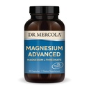 Dr. Mercola Magnezyum Advanced – Supports Bone, Joint & Brain Health - Contributes to More Restful Sleep - Non-GMO, Gluten-Free & Soy-Free - 90 Capsules (30 hizmet)