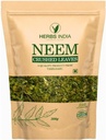 Neem φύλλα συνθλίβονται (όχι σκόνη), Καλό να κάνει φρέσκο Neem φύλλο τσάι 300 γραμμάρια (10,6 Oz), φυτικά συμπληρώματα - βόταναΙνδία
