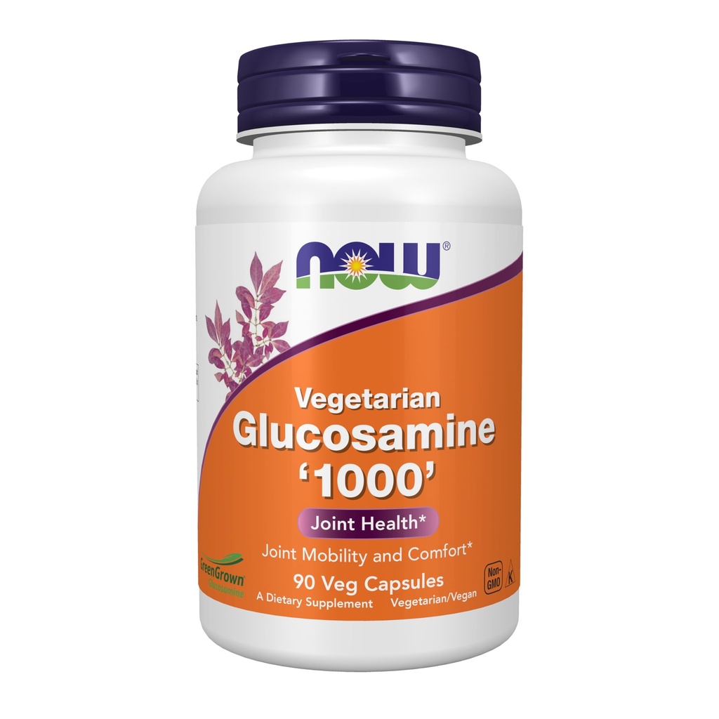 Şimdi Gıdalar Tamamlıyor, Glucosamine '1000' (GreenGrown® Glucosamine), Vegetarian, 90 Veg Capsules