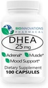 Μικρονιωμένο για ανώτερη απορρόφηση DHEA 25mg που προέρχεται από την υποστήριξη Wild Yam Ανοσοποιητική υγεία, εγκέφαλος, οστά, μύες - 100 κάψουλες