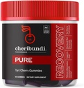 Cheribundi Tart Cherry Gummies Καθαρή απόδοση για μέγιστη ανάκτηση με 25 ταρταρένια κεράσια 