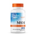 Doktor's BEST MSM, Saçları Destekler, Skin, Nails, & Ortaklar, Non-GMO, Gluten Free, 3000 mg Per Service, 360 Capsules