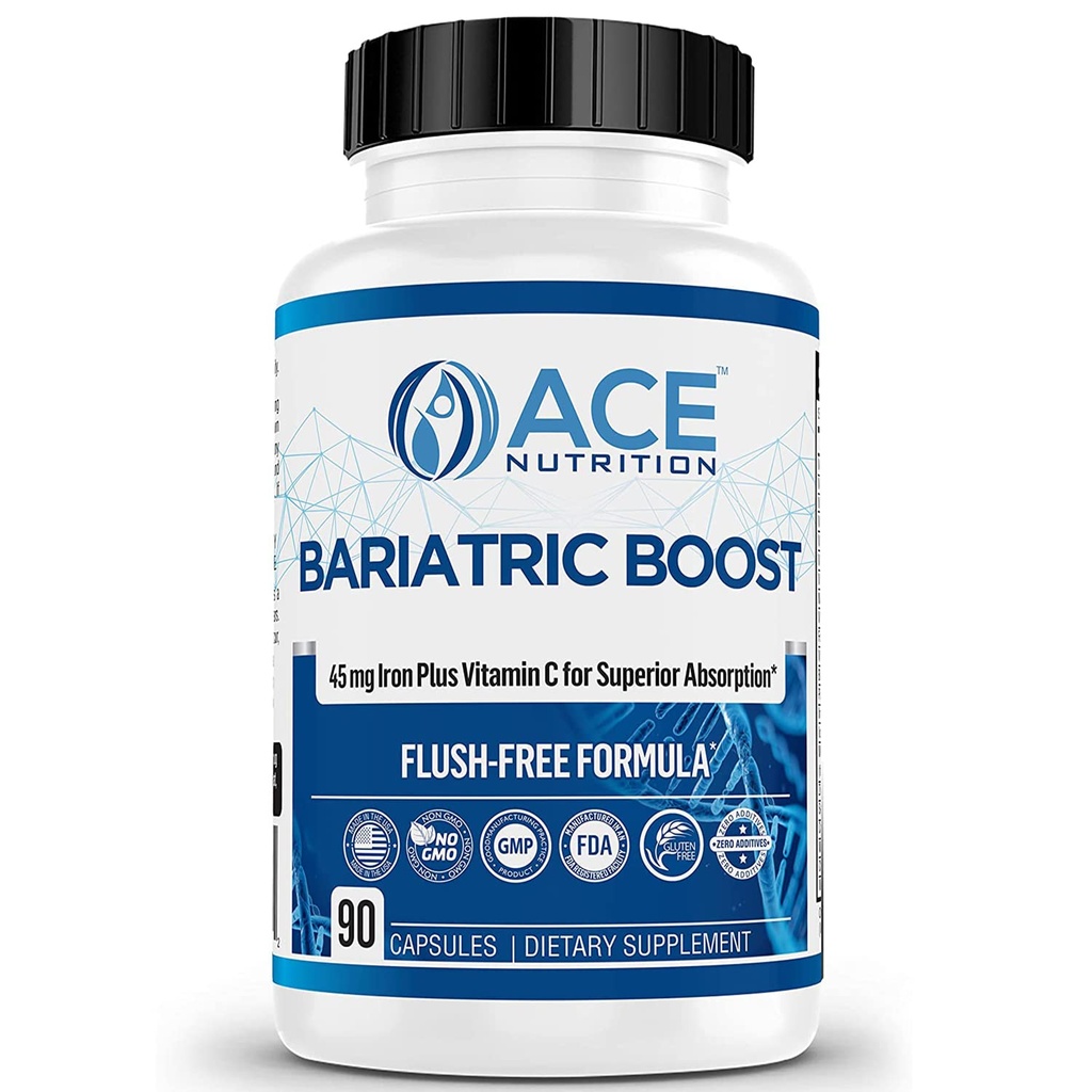 Bariatric One-A-Day Multivitamin 90 Day Supply with 45 mg Iron Post Gastrik Bypass Kol Cerrahisi | Non-GMO, Gluten Free, Bariatric Multivitamin ABD'de |