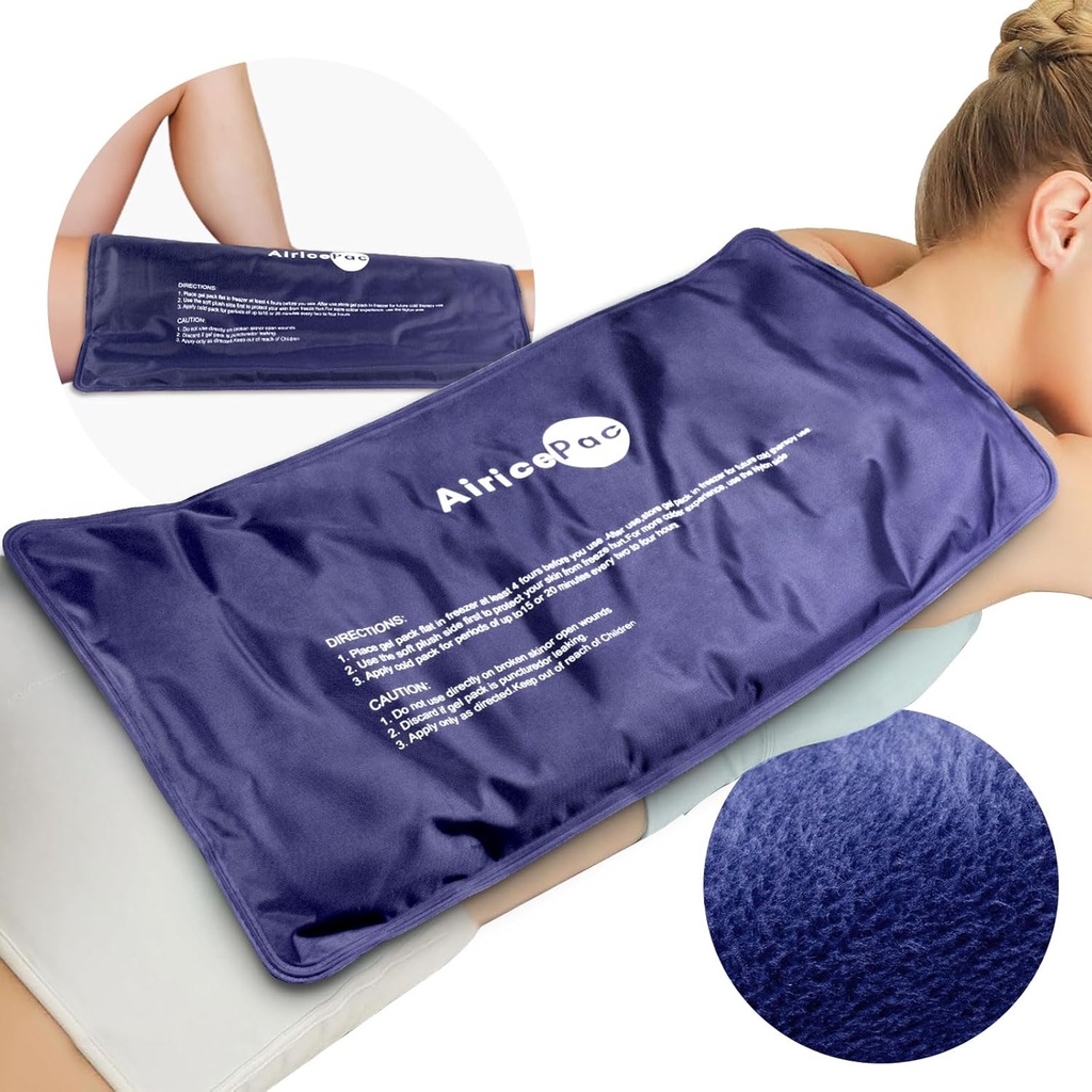 Ekstra Büyük Gel Flex, Injuries Reusable, 11"x 20" Soğuk Paketi Ayak Boyunca Hip Sırt Ağrısı Yardımı, Soğuk Press Tedavisi için Swelling, Bruises, Cerrahi, Cerrahi, Cerrahi, Cerrahi