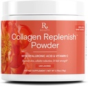 Reserveage Beauty Collagen Replenish Powder - No-Taste Collagen for Radiant Skin & Hair Growth - Mixes Easily in Liquid or Smoothie - 2.5 oz