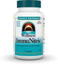 Source Naturals Wellness Immunitric, Nitric Builder for Immune System Support*, L-Arginine & L-Citrulline - 45 Tabletler