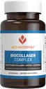 Aktif olarak You BioCollagen Kompleksi Plant-Based Collagen for Women & Men - Skin Companyness, Muscle Strength & Hair Volume, 2 Daily Capsules Genç Görünüm ve Ortak Hareketlilik Desteği