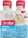 SlimFast Meal Change Shake, Original French Vanilla, Kilo kaybı için protein içmeye hazır 10g, 11 Fl. Oz Şişe, 4 Kont (Pazar Mayıs Vary)