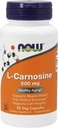 L-Carnosine 500mg - Vegetarian - Now Foods - 50 - VegCap