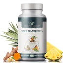 Spike Tri-Dep + Nattokinase, Bromelain ve Turmeric - Dandelion Ekstraksiyonu, Black Seed Extract, Green Tea Leaf, Selenium For A Full Spectrum Spike Support Supplement