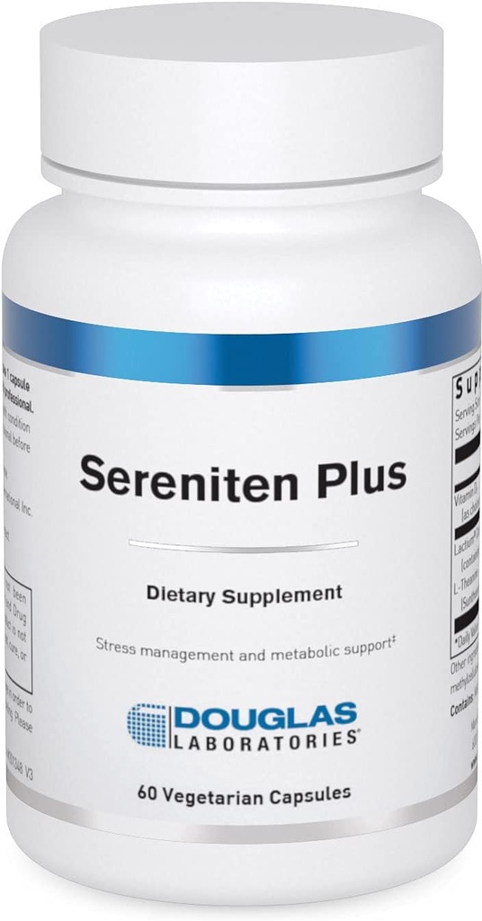 Douglas Laboratories Sereniten Plus | Metabolism, Stres Yönetimi, Uyku ve Cortisol Yönetmeliği | 60 Capsules