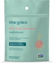 Gerçek Grace One Daily Women's Multivitamin Fermented Minerals, Organik Adaptogens & Mushrooms Whole Body Balance, Immune, Energy, Beauty Support - Non-GMO, Gluten Free, Soy Free - 90 Vegan Tabletler