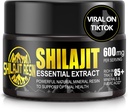 Boysea Shilajit Pure Himalayan Organik Shilajit Giyim - Altın Sınıf %100 Shilajit Supplement - Doğal Shilajit Giyim 85+ Trace Minerals & Fulvic Acid for Focus & Energy, Immunity, 50 Grams