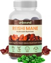 Unbound Reishi Mushroom Gummies. Immune Desteği için Tamam - 60 Gummies