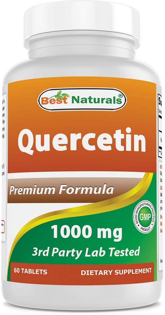 En İyi Doğals Quercetin 1000 mg Tablet - Immune Health - 60 Count