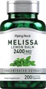 Κάψουλες Piping Rock Lemon Balm 2400mg 