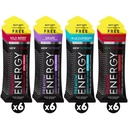 YeniTrition® Ekstra Kuvvetli Enerji Shots 1.7 fl oz (24. 4 Flavors) - 250 mg Caffeine with B Vitamins & Amino Asits, Sugar-Free Zero Calorie Energy Drink for Focus & Endurance (Mixed-1)