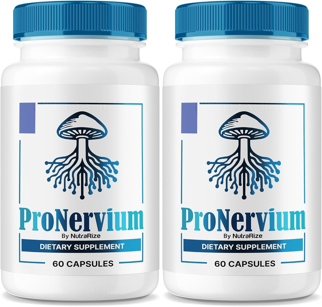 (2 Pack) ProNervium - ProNervium Advanced Nerve Health Supplement, ProNervium Nerve Support Diyetary Pills, All- Natural Formula for Dynamic Lifestyle, Pro Nervium Pastillas (120 Capsules)
