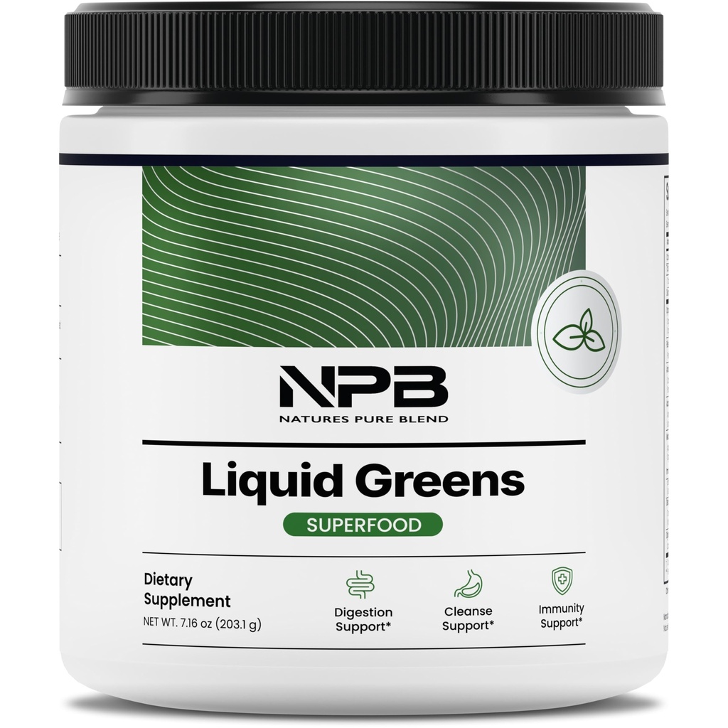 Nature's Pure Blend Super Greens Toz – Organik Yeşiller Superfood Toz Supplements for Green Juice & Smoothie – Probiyotik - Enerji Wellness ve Digestion için Mix (Matcha Flavor, 30 Hizmet)