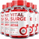 (5 Pack) Vital Cerrah Gummies - Resmi Formula - En Güçlü Vital Gummies, Vitalsurge Vitamin Supplement Gummies Advanced Wellness Support, Vital Cerrah Gummies ABD'de (300 Gummies)