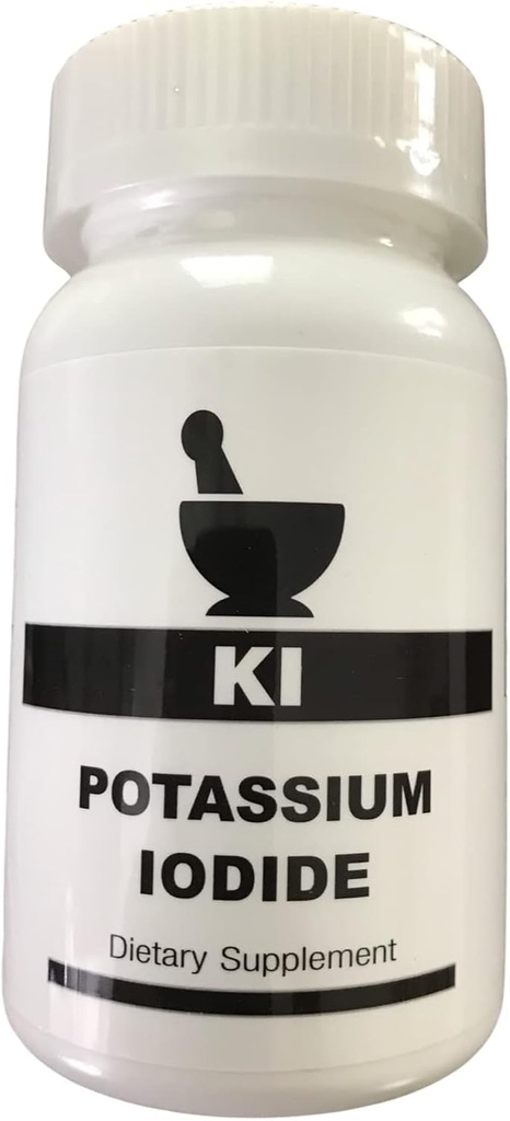 Potasyum Iodide 130 Mg Capsules (130 Mg hizmet değil (2 65 Mg) 100 Kont. (En İyi Değer )