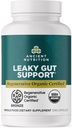 Ancient Nutrition Gut Health Supplement, Regenerative Organic Certified Leaky Gut Capsules, Formed with Lion’s Mane, Fermented Licorice Root and Spearmint, Gluten Free, Paleo and Keto Friendly, 90