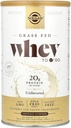 Solgar Grass Fed Whey Protein Toz Unflavored, 11.2 oz - Yeni Zelanda İneklerinden 20g - Büyük Tasting & Mixes kolayca - Destekler Güçlü ve Kurtarma - Non-GMO, 13 Hizmetler