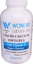 Harika Laboratuvarlar Sıvı Kalsiyum Softgels | w/Vitamin D3 Süper Potency