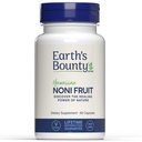 Dünya'nın Bounty Hawaiian Noni Fruit Capsules - 60 Veggie Caps - Sağlıklı Immune System & Ortak Sağlık Desteği - 100% Doğal & Pure Noni - Vegetarian