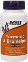 Şimdi Turmeric & Bromelain, 90 Vegetarian Capsules