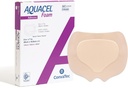ConvaTec AQUACEL Foam 8"x7" Sacral Yarası Silikon Gel Yapıştırıcı, Sular, Esnek, Tıbbi Sınıf Hidrofiber Teknolojisi, Sterile, Rect boks, 5ct Box Box