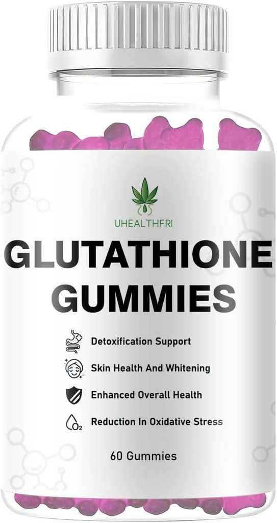 Glutathione Gummies - Skin Whitening Supplement for Women & Men Non-GMO Gluten-Free Glutathione Collagen Glow Gummies for Hair Skin Nails Kas & Ortak (1)
