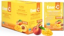 Ener-C Peach Mango Multivitamin Mix Toz Vitamin C 1000 mg & Electrolytes with Real Fruit Juice Natural Energy & Immune Support for Women & Men - Non-GMO Vegan & Gluten Free - 30 Count Count