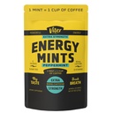 Viter Energy Extra Strength Caffeinated Mints 80 mg Caffeine, B Vitaminleri, Sugar Free. (Peppermint, 8oz, Bulk Bag)