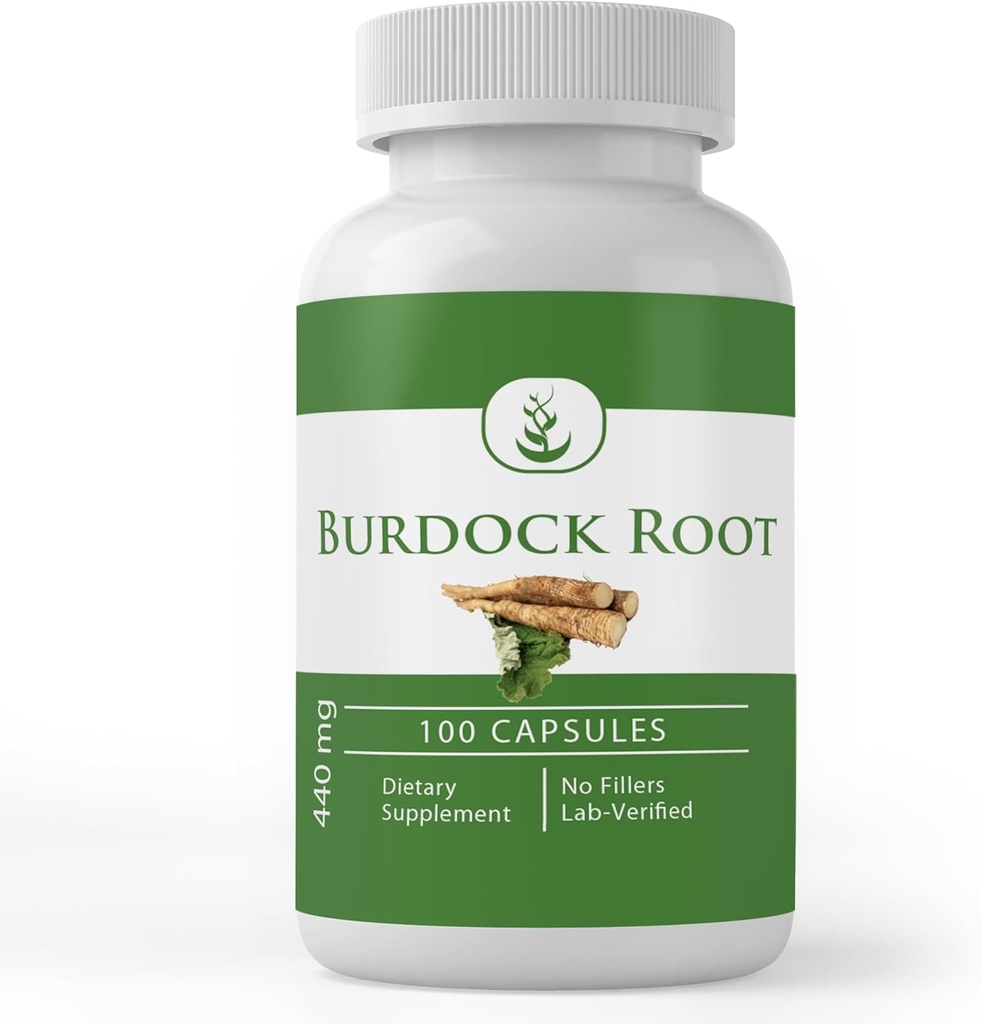 Pure Original Ingredients Burdock Root, (100 Capsules) Always Pure, No Additives Or Fillers, Lab Verified