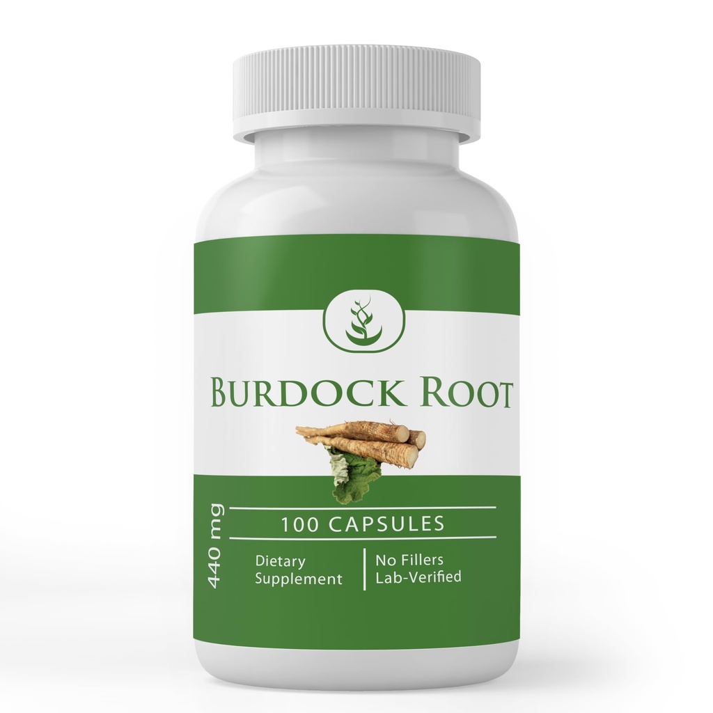 Pure Original Ingredients Burdock Root, (100 Capsules) Always Pure, No Additives Or Fillers, Lab Verified