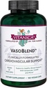 Vitanica VasoBlend - συμπλήρωμα υγείας καρδιάς με φολικό οξύ, μαγνήσιο, CoQ10 & Terminalia Arjuna Bark - συμπλήρωμα υγείας καρδιάς - Lady - 180 Vegan Caps
